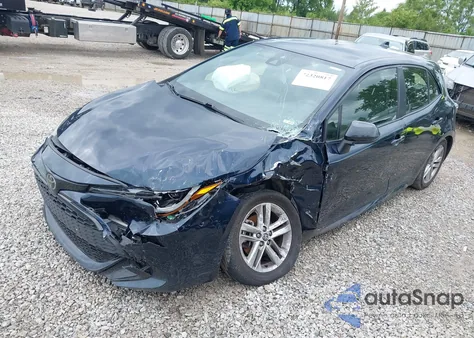 2021 Toyota Corolla Se из США, поврежденный, VIN JTND4MBEXM3116666